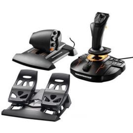 Thrustmaster T.16000M FCS Flight Pack Controller Black/Orange (2960782) | Game consoles and accessories | prof.lv Viss Online