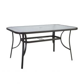 Home4You Dublin Garden Table, 150x90x70cm, Brown (11871) | Tables | prof.lv Viss Online