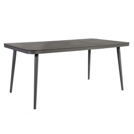 Дачный стол Home4You Andros, 180x90x75 см, серый (21173) | Садовые столы | prof.lv Viss Online