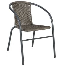 Home4You Garden Chair BISTRO 52x58xH72cm, Grey (20563) | Garden chairs | prof.lv Viss Online