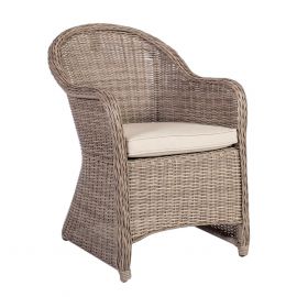 Home4You Garden Chair TOSCANA 60x69xH86cm, Grey Beige (10522) | Garden chairs | prof.lv Viss Online
