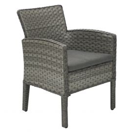 Home4You Garden Chair GENAVA 64x62xH85,5cm, grey (11869) | Garden chairs | prof.lv Viss Online