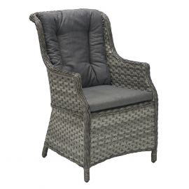 Садовый кресло GENEVA Home4You 76x61xH98см, серый (11860) | Садовые стулья | prof.lv Viss Online