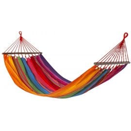 Home4You Cradle NIKOLINA 127x230cm, cotton, colorful stripes (20637) | Tourism | prof.lv Viss Online