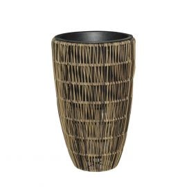 Home4You Flower Basket Wicker 30x48cm, Brown (38005) | Flower pots | prof.lv Viss Online