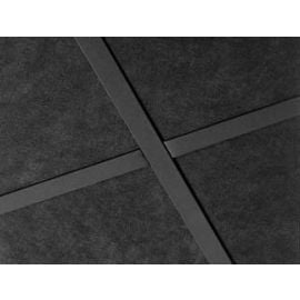 Ecophon Connect suspended ceiling carrying profile T24 black 24x38x3700mm