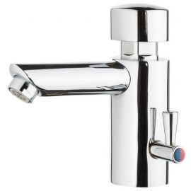Herz Push p30 00030 Bathroom Sink Faucet Chrome (UH00030) | Faucets | prof.lv Viss Online