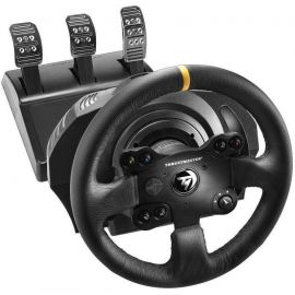 Thrustmaster TX Racing Wheel Leather Edition Gaming Steering Wheel Black (4460133) | Gaming steering wheels and controllers | prof.lv Viss Online