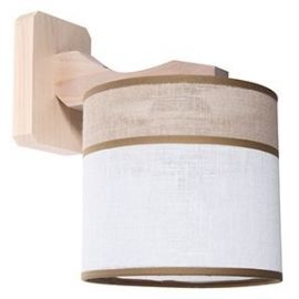 Andrea Siena Lamp 60W E27, Brown/White (65281) | Wall lamps | prof.lv Viss Online