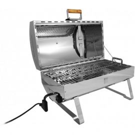 Muurikka Electric Grill / Smoker 1200W, Stainless Steel | Garden barbecues | prof.lv Viss Online