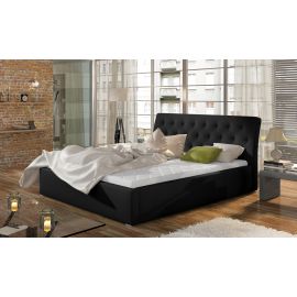 Диван-кровать Eltap Milano 140x200 см, без матраса, черная (MIL_04drew_1.4) | Мебель для спальни | prof.lv Viss Online