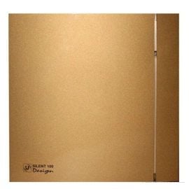 Soler & Palau Ventilators Silent Design 100 CZ GOLD DESIGN -4C (220-240V 50HZ), with backdraft shutter and bearing, 5210619800 Soler & Palau Ventilators Silent Design 100 CZ GOLD DESIGN -4C (220-240V 50HZ), with backdraft shutter and bearing, 5210619800 | Delivery by parcel | prof.lv Viss Online