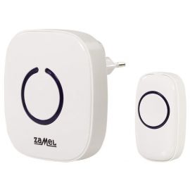 Беспроводной дверной звонок Zamel с кнопкой Pop ST-940 | Почтовые ящики, домофоны, дверные звонки | prof.lv Viss Online