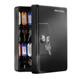 Masterlock Key Cabinet with 50 Positions, 300x239x98mm, Black (KB-50ML) | Safes and cash boxes | prof.lv Viss Online
