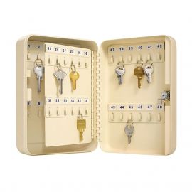 Masterlock Key Cabinet with 48 Positions, 298x238x76mm, Beige (7132D) | Masterlock | prof.lv Viss Online