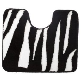Sealskin Toilet mat, acrylic, SAFARI, black, 50x60cm, 293557619 | Carpets for the bathroom | prof.lv Viss Online