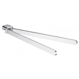 Gedy towel holder rail Azzorre, double, chrome, A123-13 | Gedy | prof.lv Viss Online