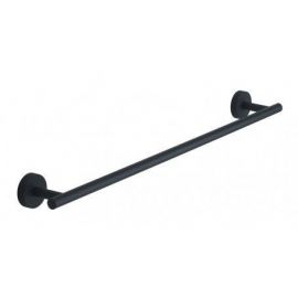 Gedy towel holder rail Eros, 600 mm, black, 232160-14 | Bathroom accessories | prof.lv Viss Online