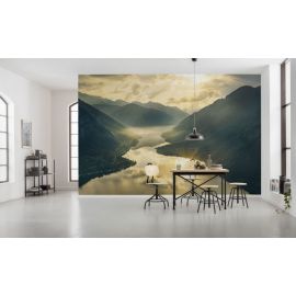KOMAR Stefan Hefele Gold Mountains Photo mural Non-woven 400x250cm, 10m2 (8 panels) SHX8-038 | Photo wallpapers | prof.lv Viss Online