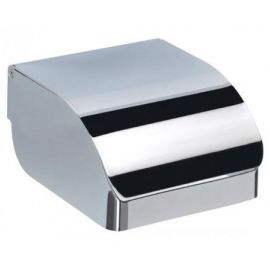 Держатель для туалетной бумаги Gedy Hotellerie с крышкой, хром, 2525-13 | Аксессуары для ванной комнаты | prof.lv Viss Online