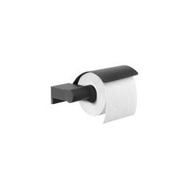 Tiger Toilet Paper Holder with Lid Black, c, 289130746 | Tiger | prof.lv Viss Online