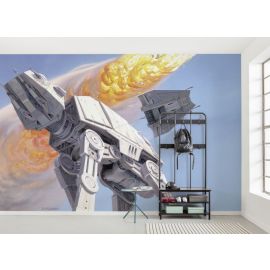 KOMAR Disney Star Wars Classic RMQ Hoth Battle AT-AT Photo mural Non-woven 500x250cm, 12,5m2 (10 panels) DX10-053 | Wallpapers | prof.lv Viss Online