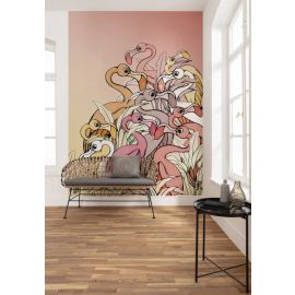 KOMAR Disney Flamingos and Lillys Photo mural Non-woven 200x280cm, 5,6m2 (4 panels) DX4-012 | Komar | prof.lv Viss Online