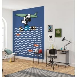 KOMAR Disney Mickey gone Surfn Photo mural Non-woven 200x280cm, 5,6m2 (4 panels) DX4-025 | Wallpapers | prof.lv Viss Online