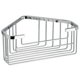 Gedy Bathroom Corner Shelf Grid, Chrome, 2483-13 | Bathroom shelves | prof.lv Viss Online