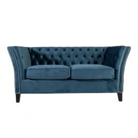 Диван Home4You Mayers, невыносимый, 165x86 см, синий (20143) | Мебель для гостиной | prof.lv Viss Online