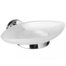 Gedy soap dish with holder Demetra, chrome, 5111-13 | Gedy | prof.lv Viss Online