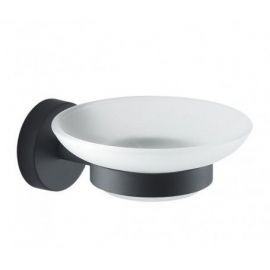 Gedy soap dish with holder Eros, black, 2311-14 | Soap dishes | prof.lv Viss Online