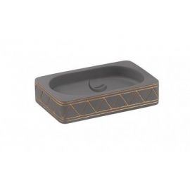 Gedy soap holder Calipso, brown, 8711-08 | Soap dishes | prof.lv Viss Online