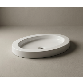 Vannas Istabas Izlietne Vispool Oval 70x45x11.5cm, Balta (799900) | Vannas istabas izlietnes | prof.lv Viss Online