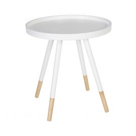 Home4You Foxy Coffee Table, 46x46x48cm, White (13953) | Tables | prof.lv Viss Online
