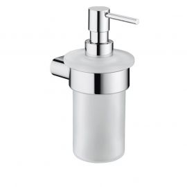 Gedy Azzorre liquid soap dispenser with holder, chrome, A181-13 | Gedy | prof.lv Viss Online
