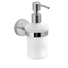 Gedy liquid soap dispenser with holder Eros, chrome, 2381-13 | Liquid soap dispensers | prof.lv Viss Online