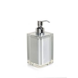 Gedy liquid soap dispenser Rainbow, silver, RA81-73 | Bathroom accessories | prof.lv Viss Online