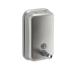 Gedy liquid soap dispenser Whale, 400 ml, stainless steel, 2075-38 | Bathroom accessories | prof.lv Viss Online