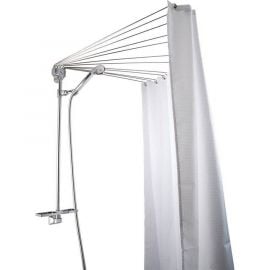 Shower Curtain Rod Duschy Chrome, 690-90 | Shower curtain rods | prof.lv Viss Online