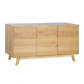 Home4You Sky Chest of Drawers, 140x45x75cm, Natural (20824) | Commodes | prof.lv Viss Online