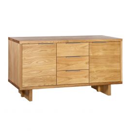 Home4You Lisbon Chest of Drawers, 180x45x82cm, Natural (18104) | Commodes | prof.lv Viss Online