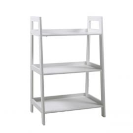 Home4You Wally Shelf, 63x40x95cm, White (AC64060) | Shelves | prof.lv Viss Online