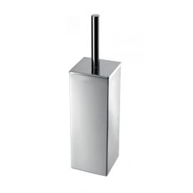 Gedy toilet brush Teseo, with container, chrome, 4433-13 | Toilet brushes | prof.lv Viss Online
