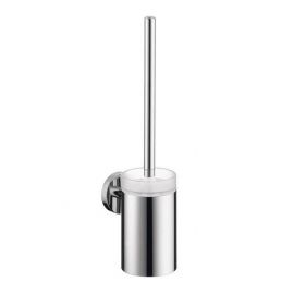 Hansgrohe toilet brush Logis with wall-mounted holder, 40522000 | Toilet brushes | prof.lv Viss Online