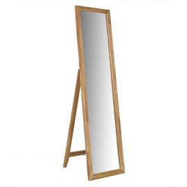 Home4You Floor Mirror MONDEO 40x160cm, oak, oiled (19929) | Mirrors | prof.lv Viss Online