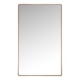 Home4You Mirror CRYSTAL 50x80x3.6cm, with protective film, brass/steel frame (13972) | Mirrors | prof.lv Viss Online