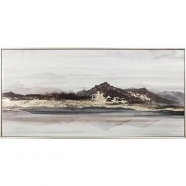 Eļļas Glezna Home4You ar rāmi, 50x100cm, kalni (87022) | Sienas gleznas | prof.lv Viss Online
