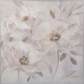 Eļļas Glezna Home4You ar rāmi, 80x80cm, ziedi (87023) | Sienas gleznas | prof.lv Viss Online