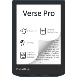 E-Grāmatu Lasītājs PocketBook Verse Pro 16GB Zils (PB634-A-WW) | E-book readers | prof.lv Viss Online